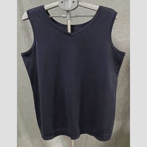 Pendleton Plus 1X Women's Silk Nylon Reversible Turnaround Sleeveless Top NWT
